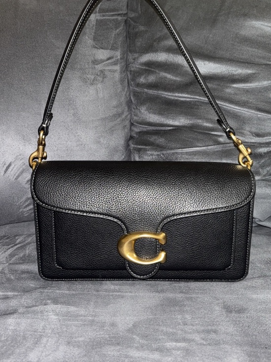 Coach Handbags - Black Coach Tabby Bag